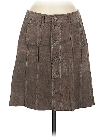H&M L.O.G.G. Leather Skirt (view 1)