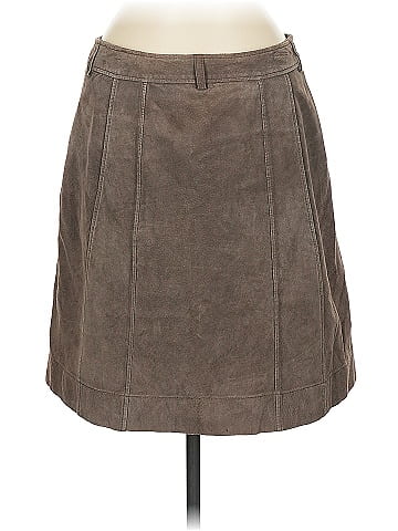 H&M L.O.G.G. Leather Skirt (view 2)