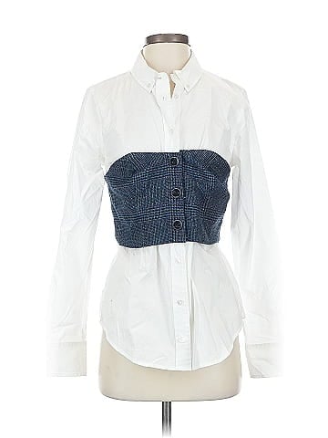 Veronica Beard Long Sleeve Button-Down Shirt (view 1)