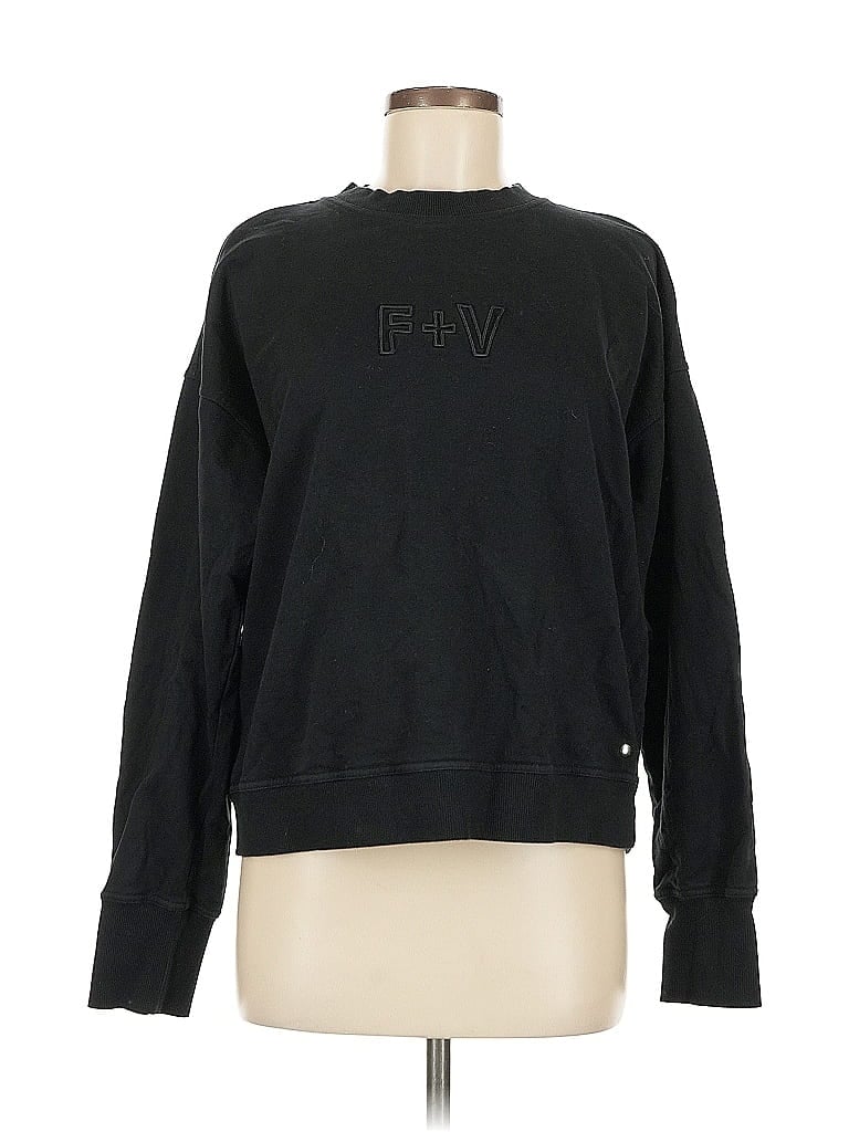 Pre-owned Assorted Brands Sweatshirt In Black