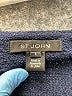 St. John Solid Blue Casual Dress Size 8 - photo 7