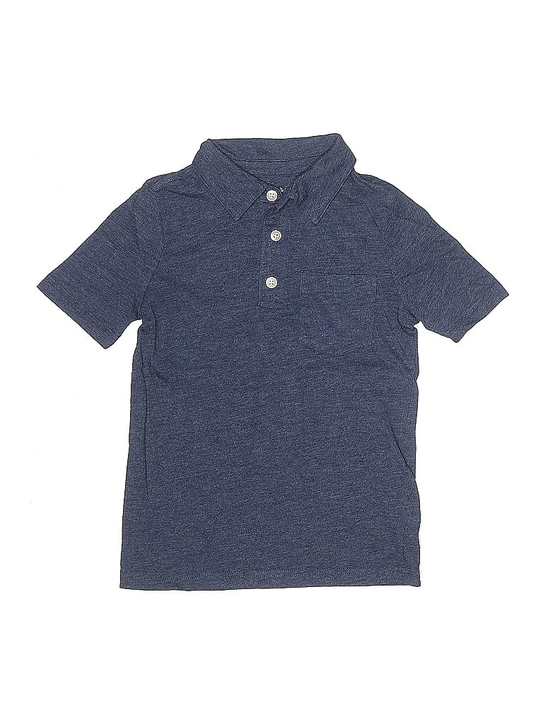 Pre-owned Carter's Kids' Short Sleeve Polo Shirt In Blue