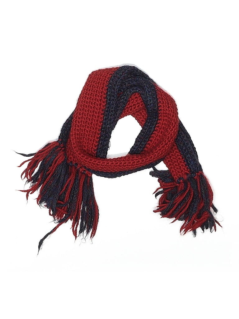 Pre-owned Unbranded Scarf In Red