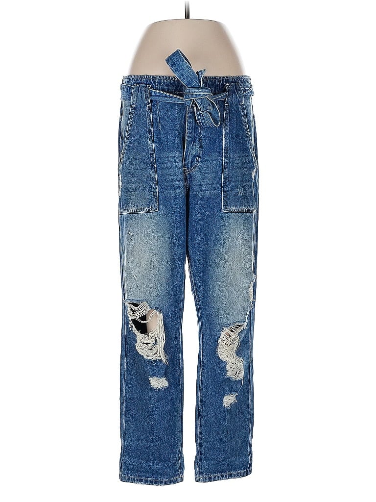 Pre-owned Vervet Jeans In Blue