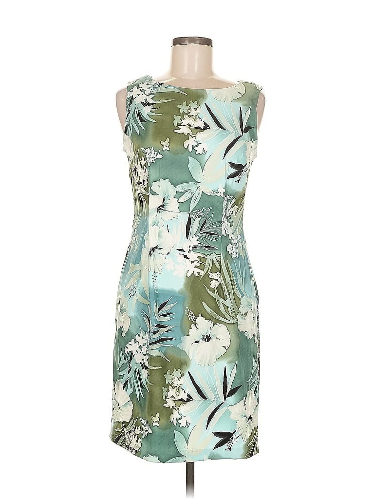 Pre-owned Connected Apparel Cocktail Dress In Green