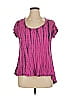 Bongo 100% Cotton Pink Short Sleeve Top Size XL - photo 1