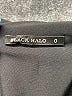 Black Halo Solid Black Jumpsuit Size 0 - photo 4