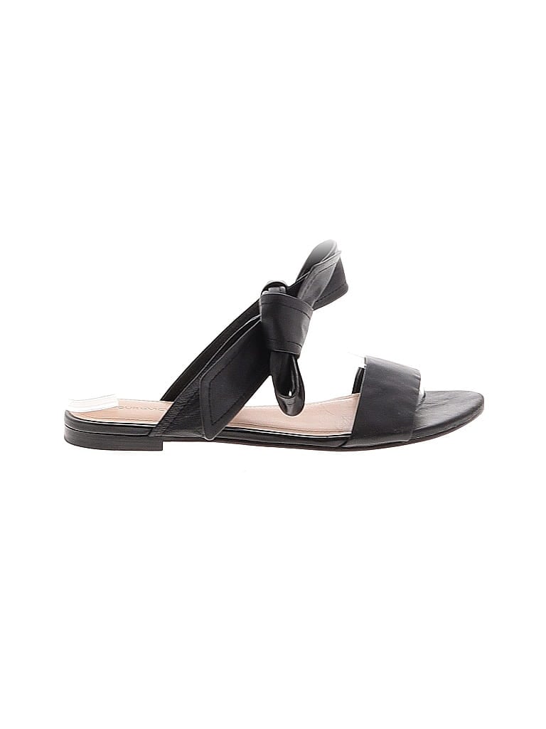 Pre-owned Pour La Victoire Sandals In Black