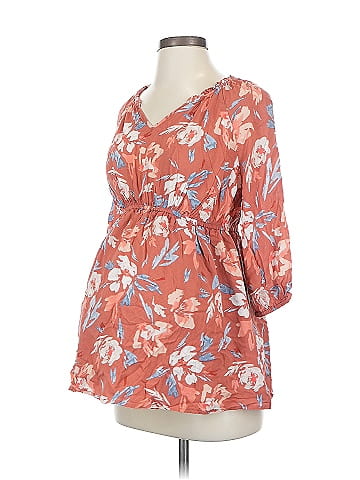 Isabel Maternity 3/4 Sleeve Blouse (view 1)