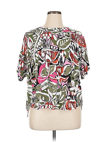 T by Talbots Short Sleeve Blouse (view 1)