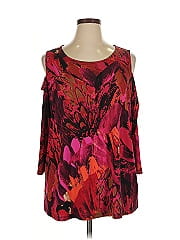 Susan Graver 3/4 Sleeve Blouse