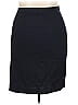 BOSS by HUGO BOSS Solid Black Blue Wool Skirt Size 12 - photo 2