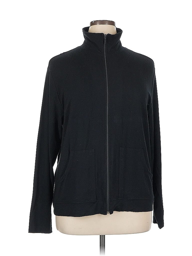 Click to view more detailed imagery on our partner's website Pre-owned Chico's Cardigan Sweater In Black