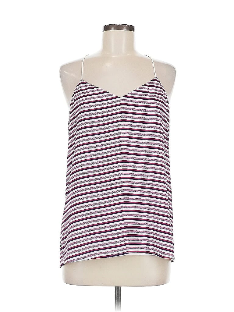 Pre-owned Express Tank Top Burgundy Halter Neckline Tops