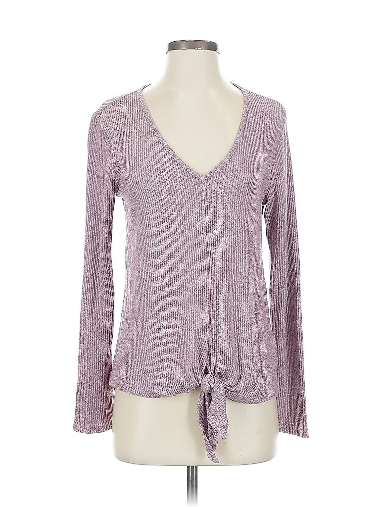 Pre-owned Saturday Sunday Pullover Sweater In Purple