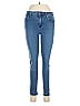 Just Black Stripes Blue Jeans Size 28 waist (petite) - photo 1
