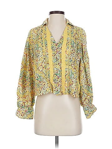 Pilcro 3/4 Sleeve Blouse (view 1)