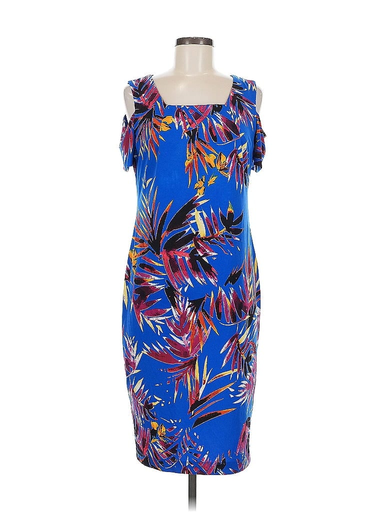 Click to view more detailed imagery on our partner's website Pre-owned Calvin Klein Cocktail Dress In Blue