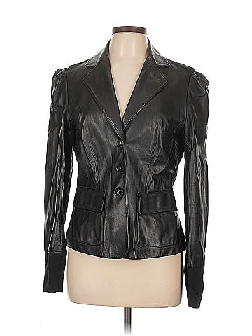 Diane von Furstenberg Leather Jacket (view 1)