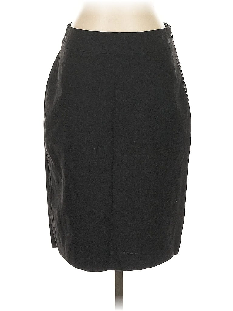 Pre-owned Banana Republic Wool Skirt In Black