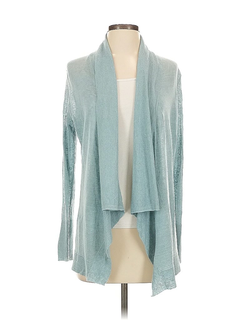 Pre-owned E3 By Etcetera Cardigan Sweater In Blue