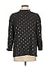 Unbranded Polka Dots Black 3/4 Sleeve Blouse Size L - photo 1