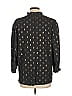 Unbranded Polka Dots Black 3/4 Sleeve Blouse Size L - photo 2