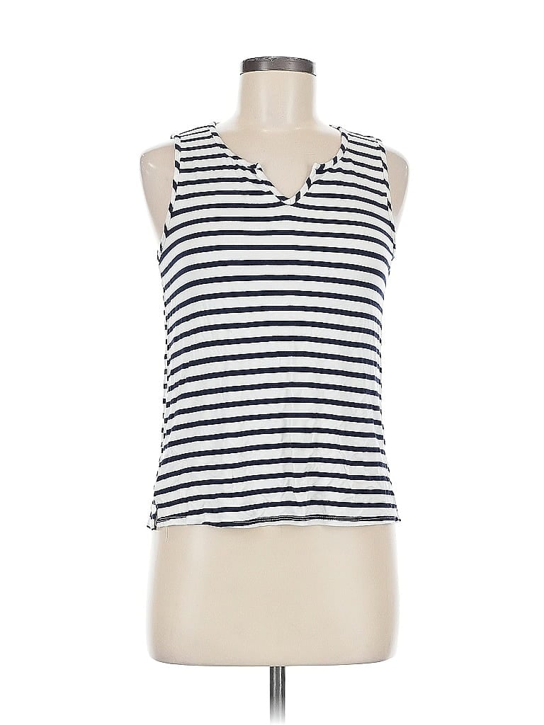 Pre-owned Green Envelope Sleeveless T-shirt In White