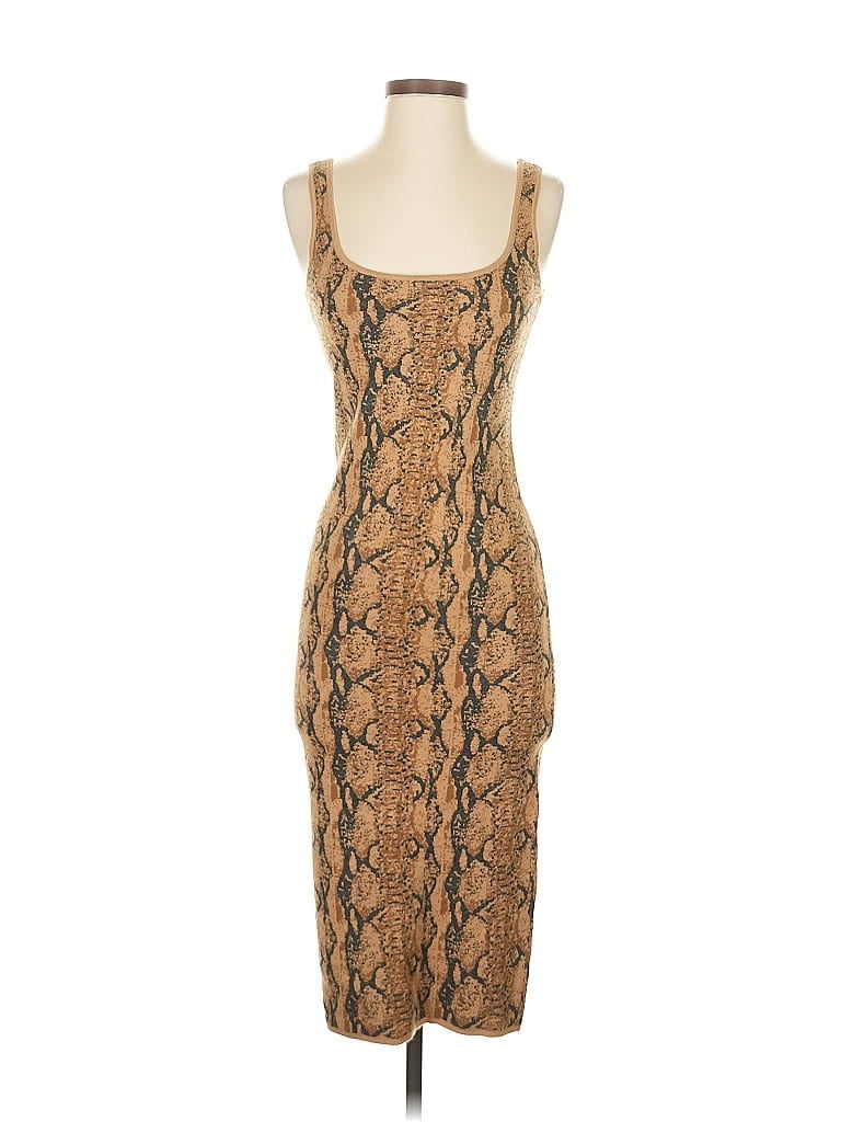 Pre-owned Lpa Cocktail Dress In Brown
