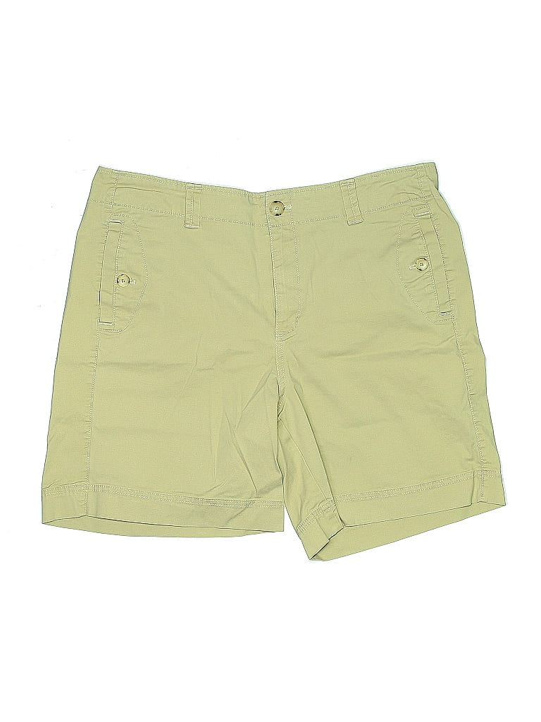 Pre-owned Eddie Bauer Khaki Shorts In Green
