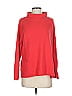 Charli Solid Red Turtleneck Sweater Size S - photo 1