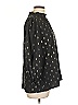 Unbranded Polka Dots Black 3/4 Sleeve Blouse Size L - photo 4