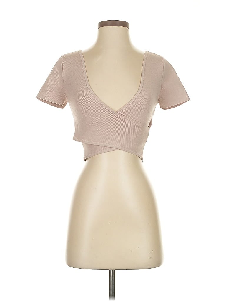 Pre-owned Babaton Cardigan Sweater In Brown