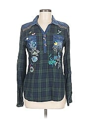 Desigual Long Sleeve Button Down Shirt