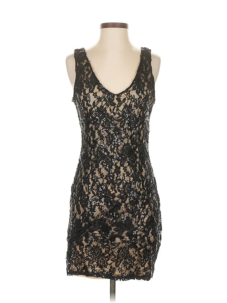 Pre-owned Romeo & Juliet Couture Cocktail Dress In Black