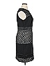 Studio One 100% Polyester Graphic Black Cocktail Dress Size 14 - photo 4