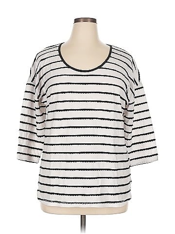 T by Talbots 3/4 Sleeve T-Shirt (view 1)