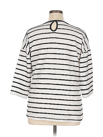 T by Talbots 3/4 Sleeve T-Shirt (view 2)