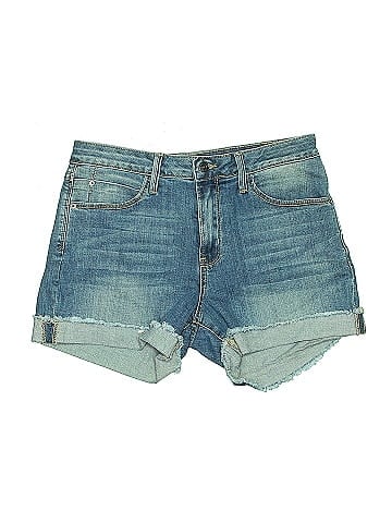Just Black Denim Shorts (view 1)