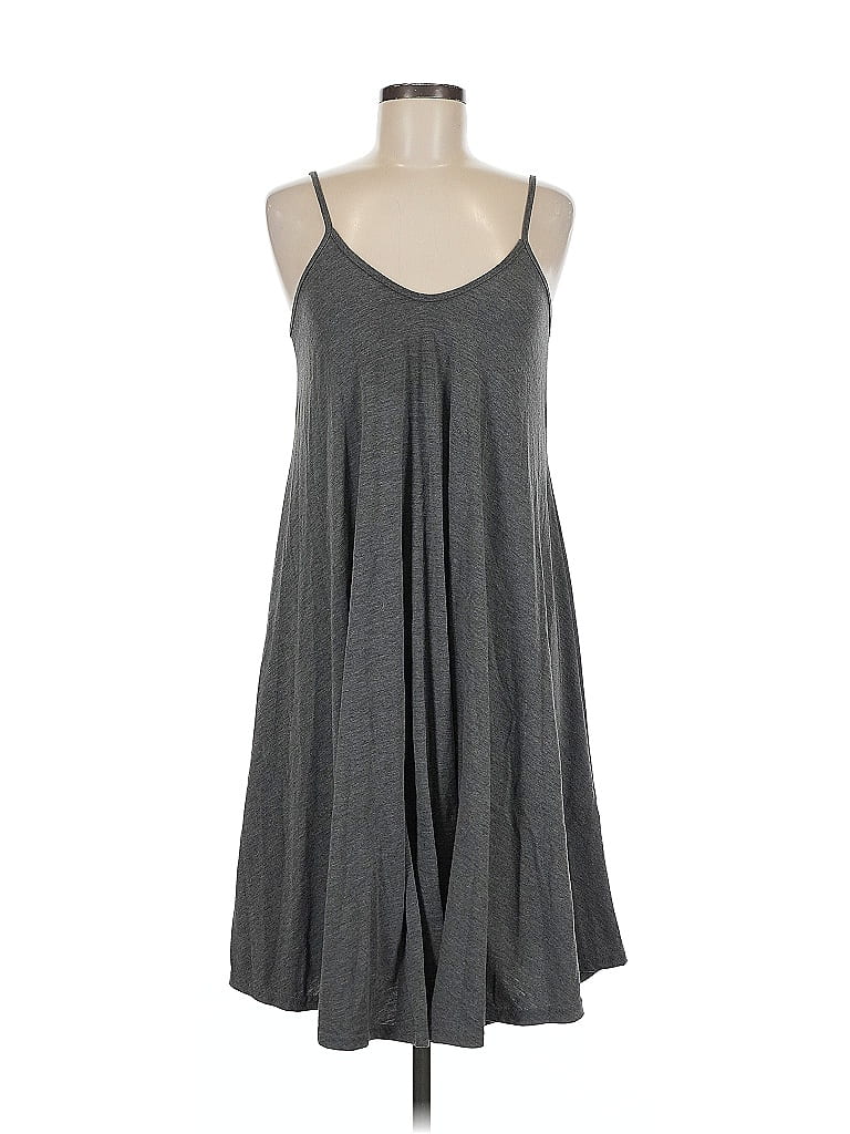 Pre-owned Boohoo Casual Dress In Gray