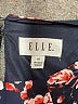 Elle 100% Polyester Floral Blue Casual Dress Size M - photo 7