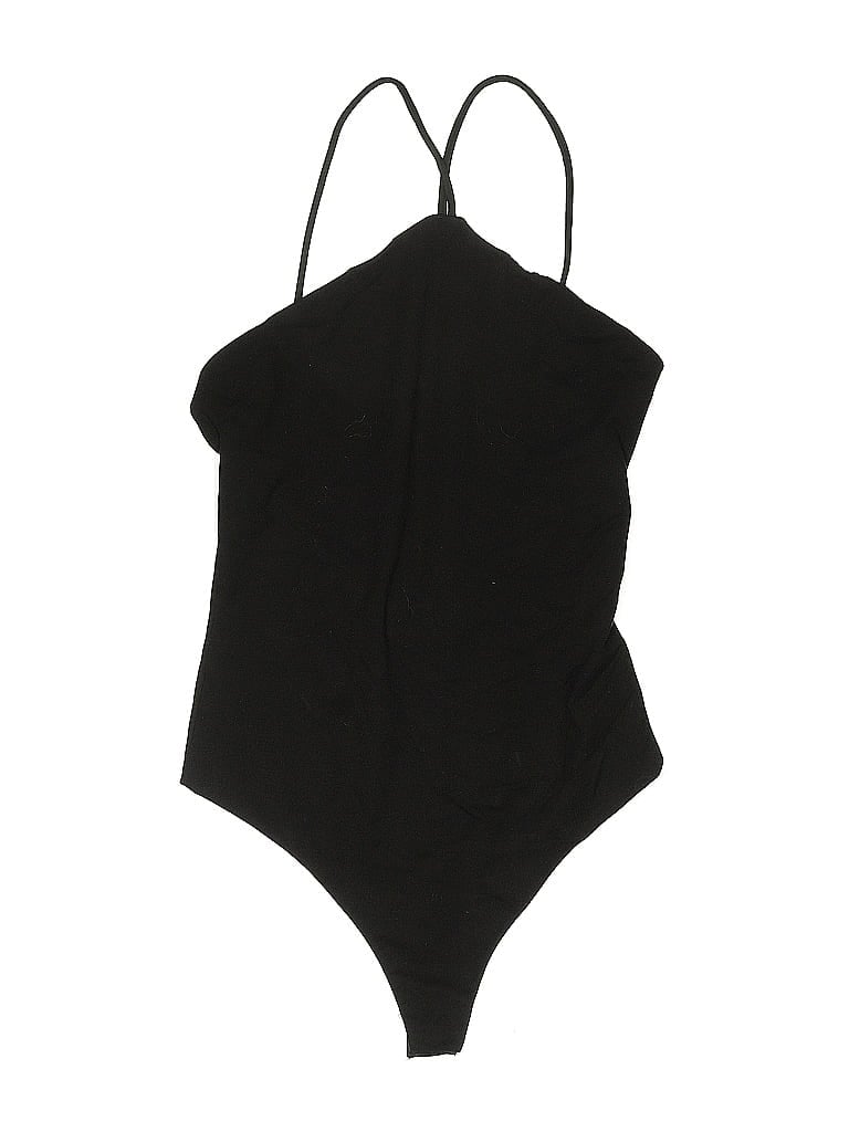 PRIVACY PLEASE Pre-owned Bodysuit In Black