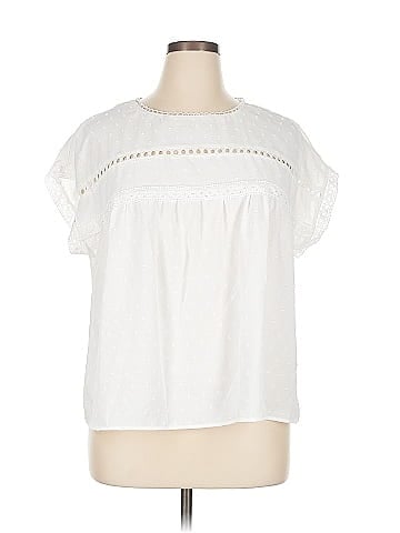 Emery Rose Short Sleeve Blouse (view 1)