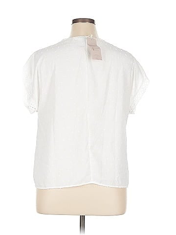 Emery Rose Short Sleeve Blouse (view 2)