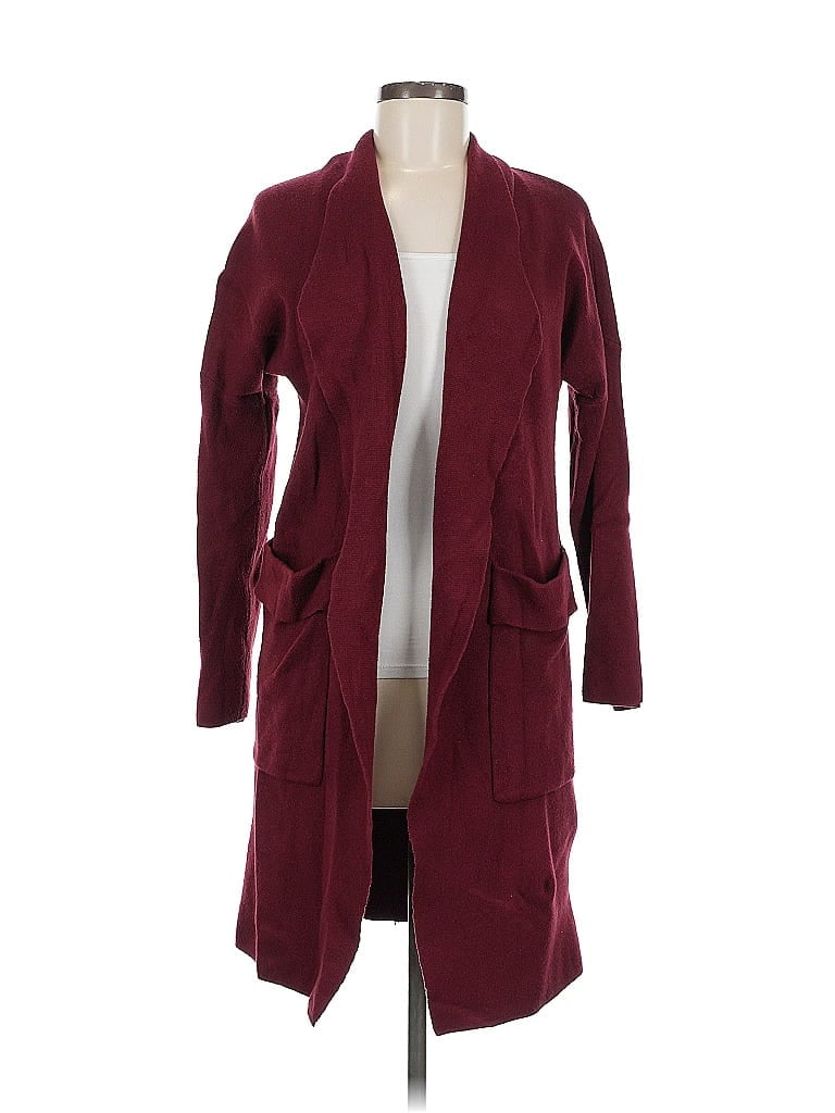Pre-owned Anrabess Cardigan Sweater In Burgundy