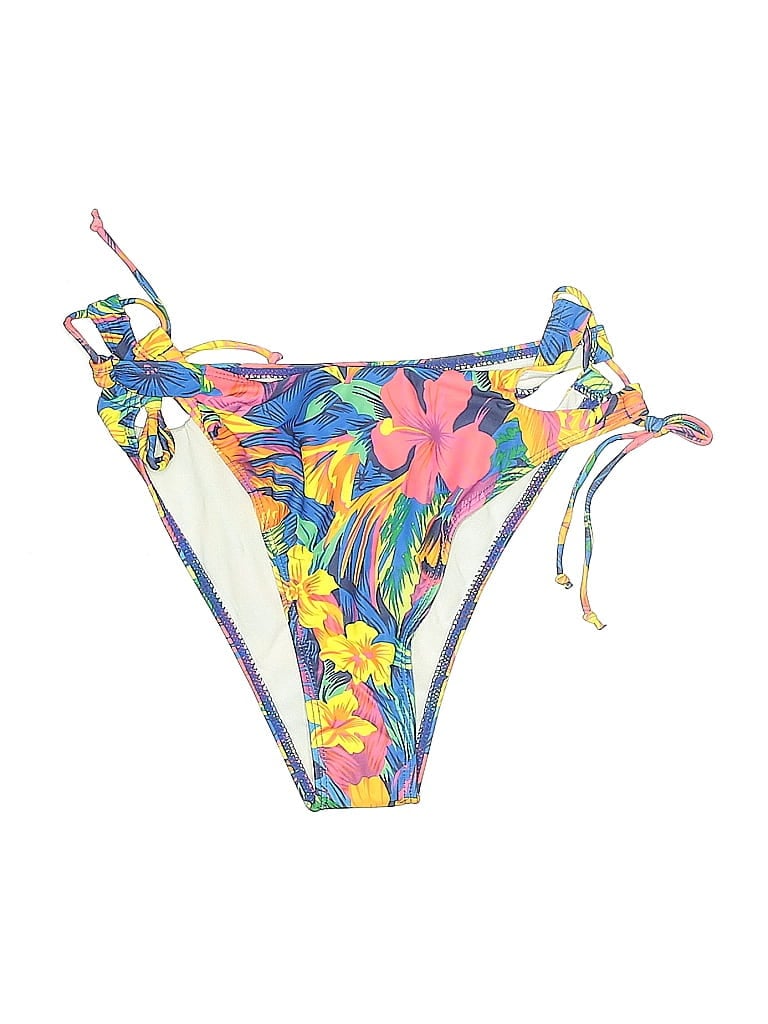 Pre-owned Unbranded Swimsuit Bottoms In Yellow