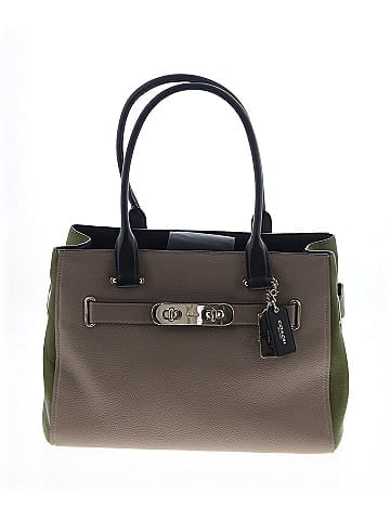 Coach Leather Satchel (view 1)