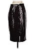 J.Crew Collection Metallic Black Burgundy Formal Skirt Size 4 (petite) - photo 2
