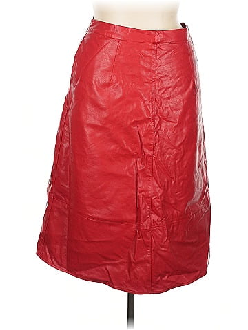 Eri + Ali Faux Leather Skirt (view 1)