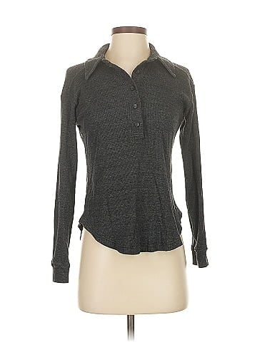 Michael Stars Long Sleeve Polo (view 1)